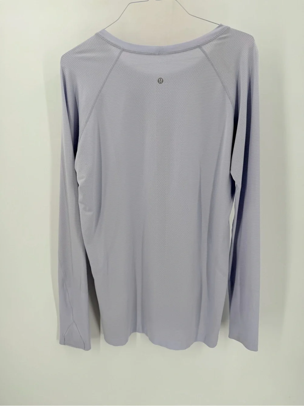 Lululemon Swiftly Tech Silverescent 2.0 Serene Blue Long Sleeve Athletic Top